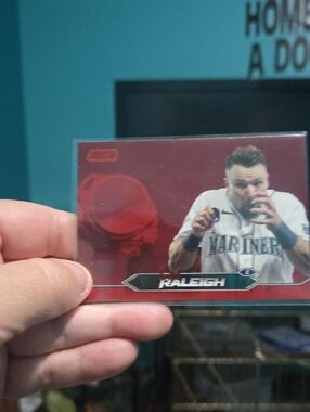 Seattle Mariners Baseball Trading Card - Red Insert